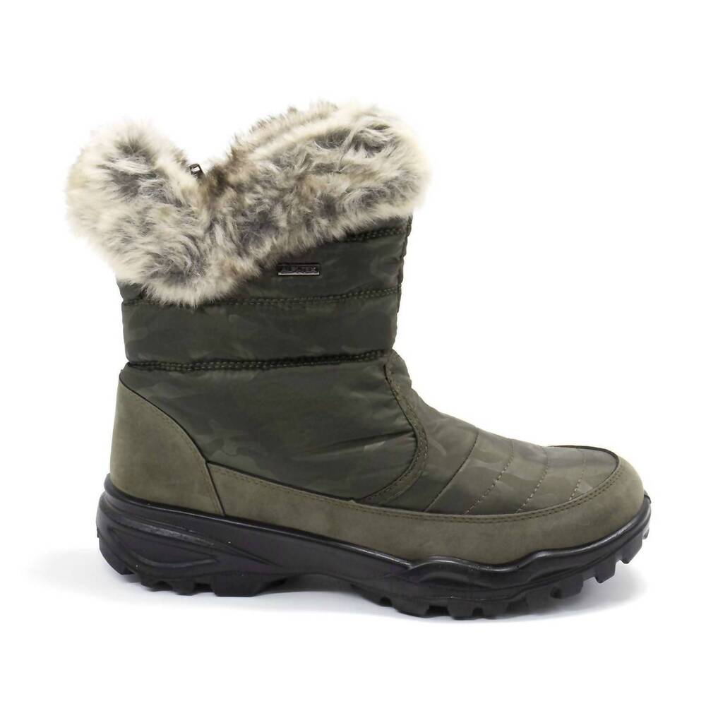 NEW FLEXUS women's korine waterproof winter boot in olive